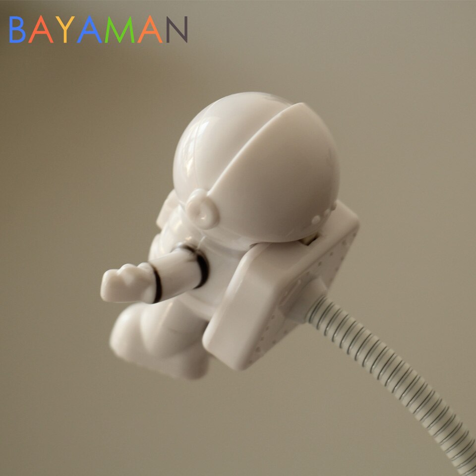 Kreative Astronaut nacht lichter Spielzeug lampe Schützen augen LED energiesparende