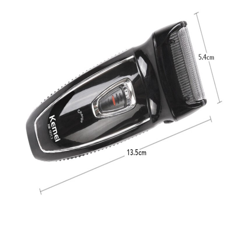 Máquina de afeitar eléctrica recargable Kemei, máquina de afeitar electrónica recíproca, cortadora rotativa de pelo, para el cuidado de la cara afeitadora, cortadora de pelo 40D