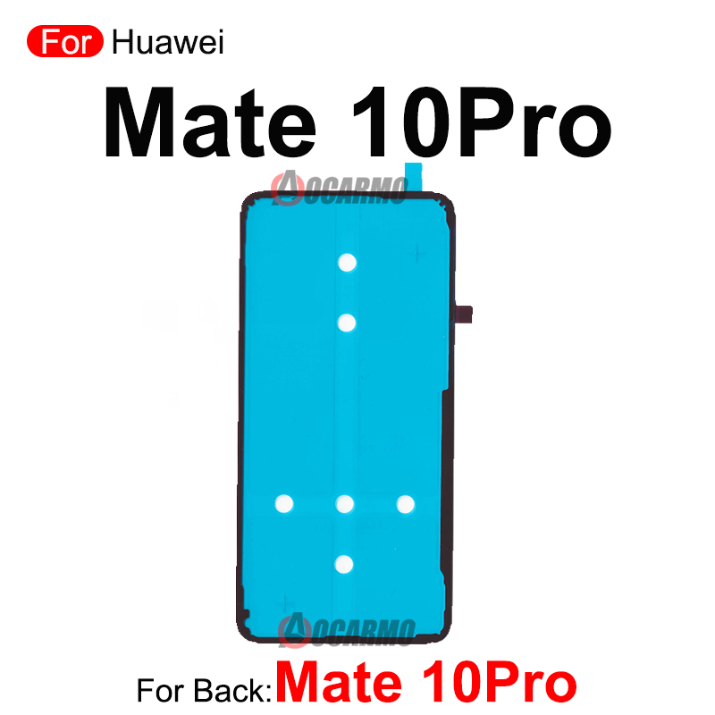 For Huawei Mate 10 20 30 40 Pro Rear Door Housing Mate 20Pro 30Pro Back Cover Adhesive Sticker Tape Glue Replacement: Dark Blue
