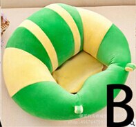 Matningsstolar soffa spädbarnsväska barn barnstol prinsessa soffa bärbar sits för baby bekväm spädbarnsstol: B