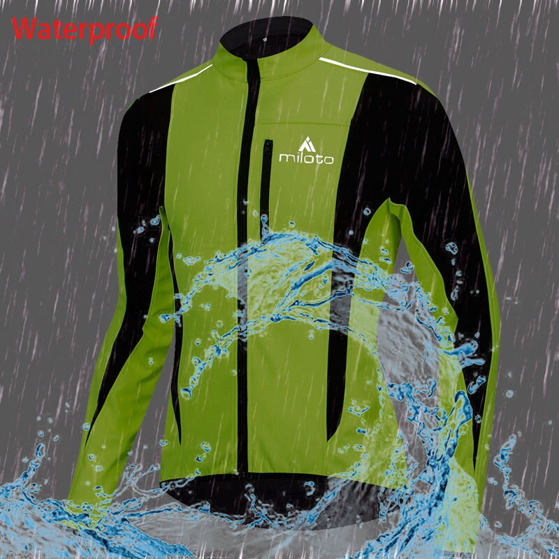Cykeljakker vinter termisk fleece herre cykeltøj dame vindtæt vandtæt cykel cykling mtb cykeltøj jakker