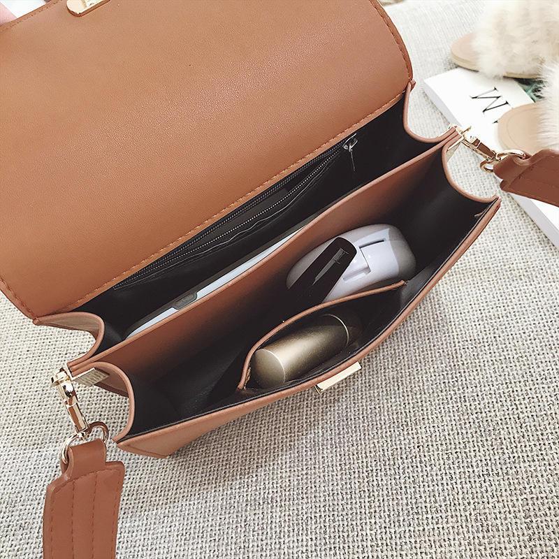 Vintage Female Brief Bag All-match Shoulder Strap Organ Cross Body Bag Women Messenger Small Bag Casual Office Handbag