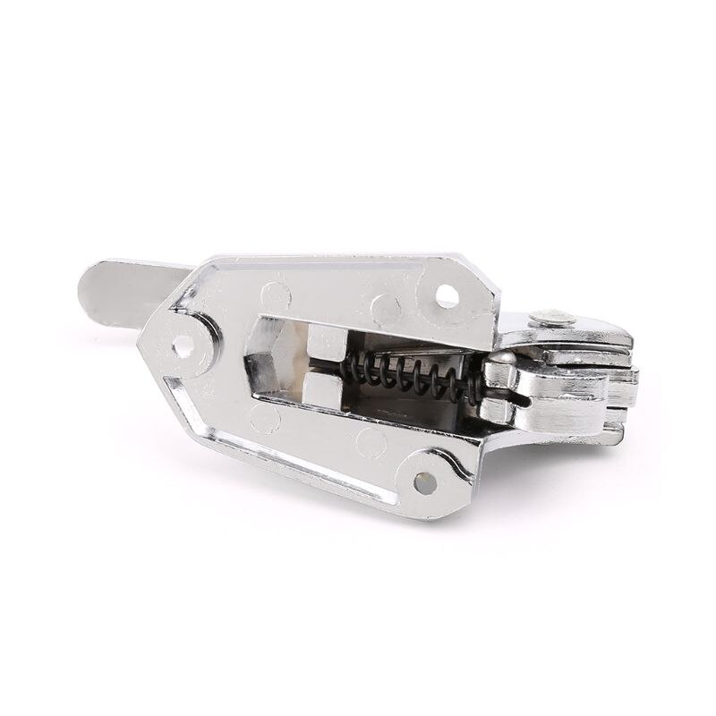 Zinklegering Deurklink Slot Verende Pull Handvat Klink Voor Oven Koelkast Vriezer J04 19