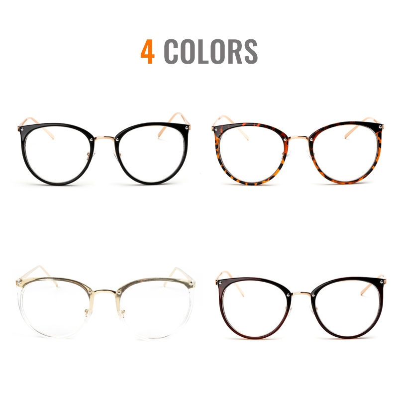 Toketorism naisten läpinäkyvät lasit vintage optiset kehykset reseptilasit