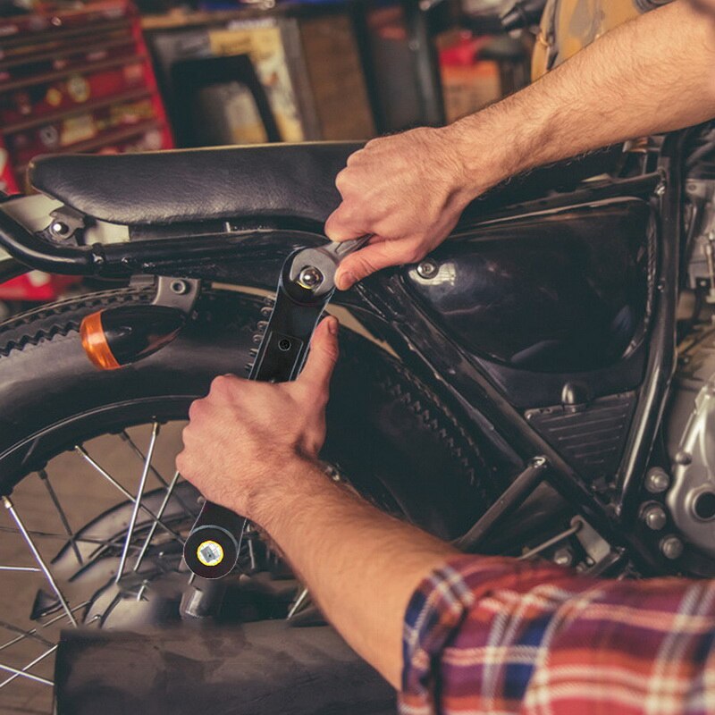 Universal Extension Wrench 3/8'' Wrench Adaptor Extension Handle Home Car Repair Tool Hand Tool