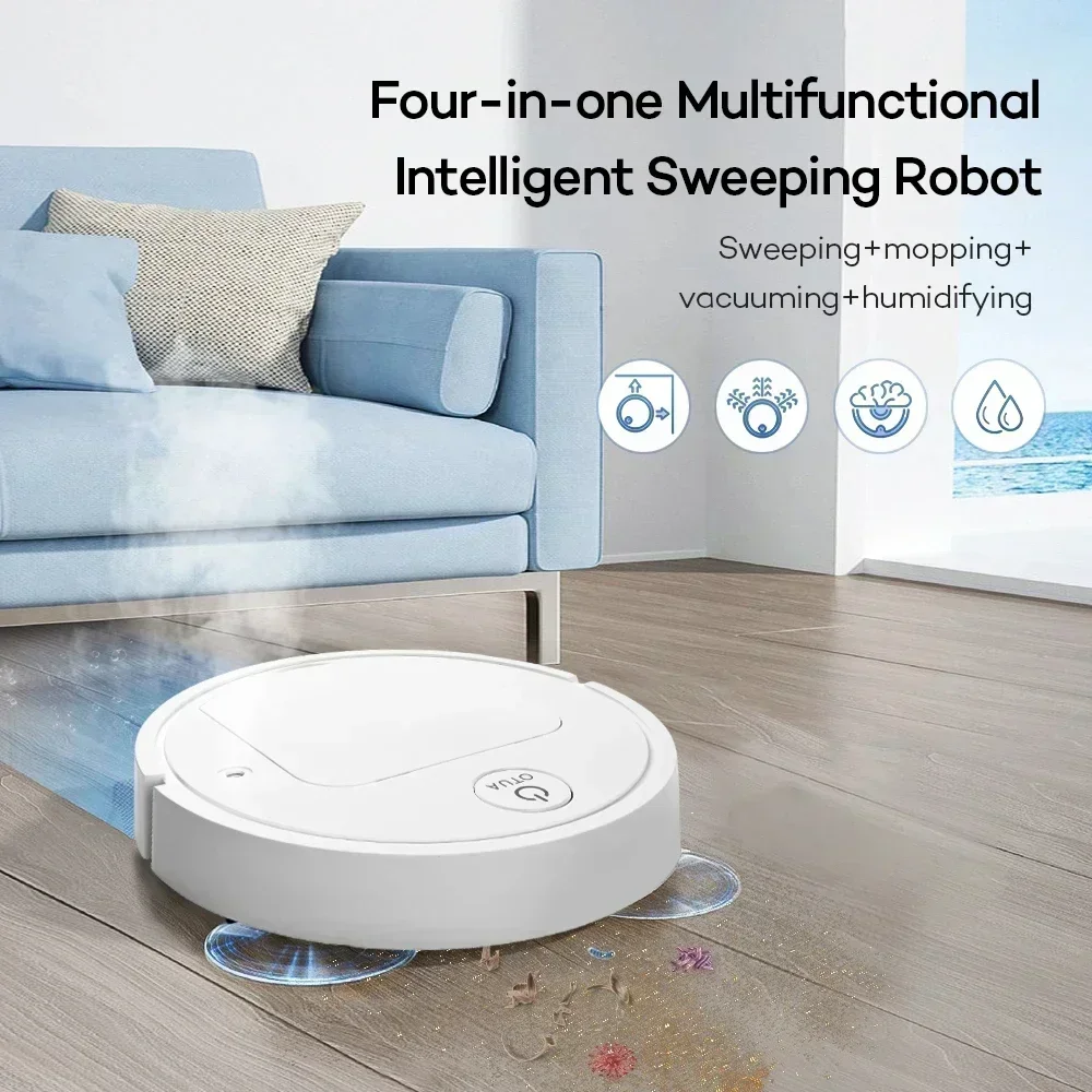 5-in-1 veegrobot dweilen en stofzuigen sterke schone luchtzuivering intelligente robothuishoudelijke apparaten