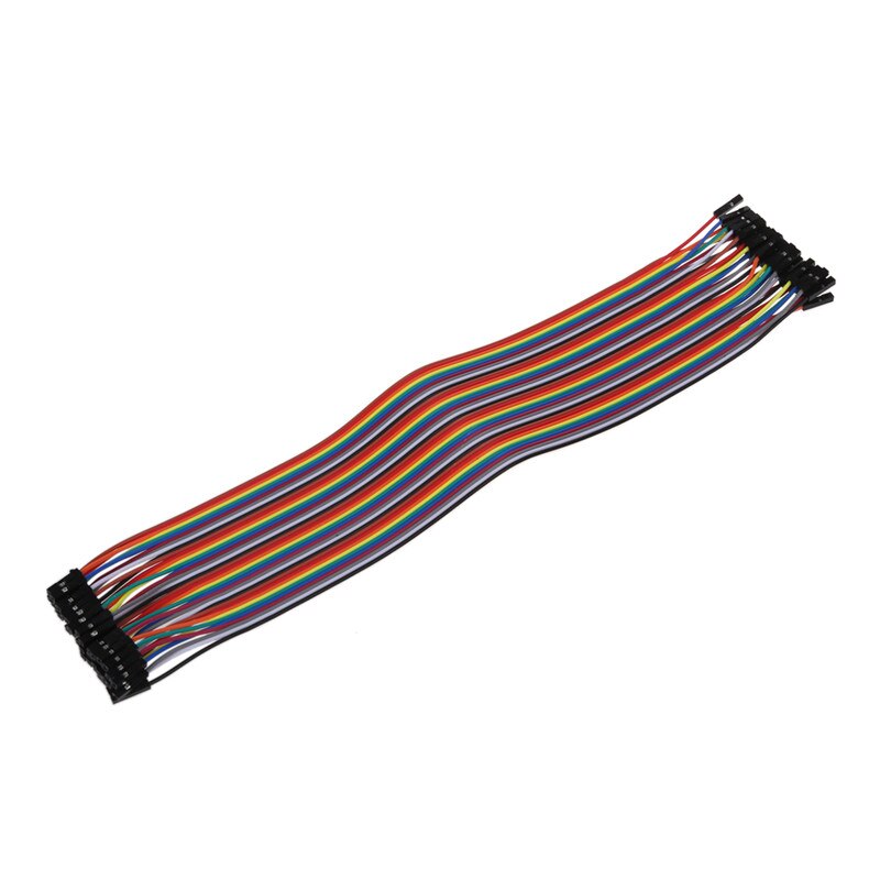 Female to Female Solderless Flexible Breadboard Jumper Cable Wire 40 Pcs