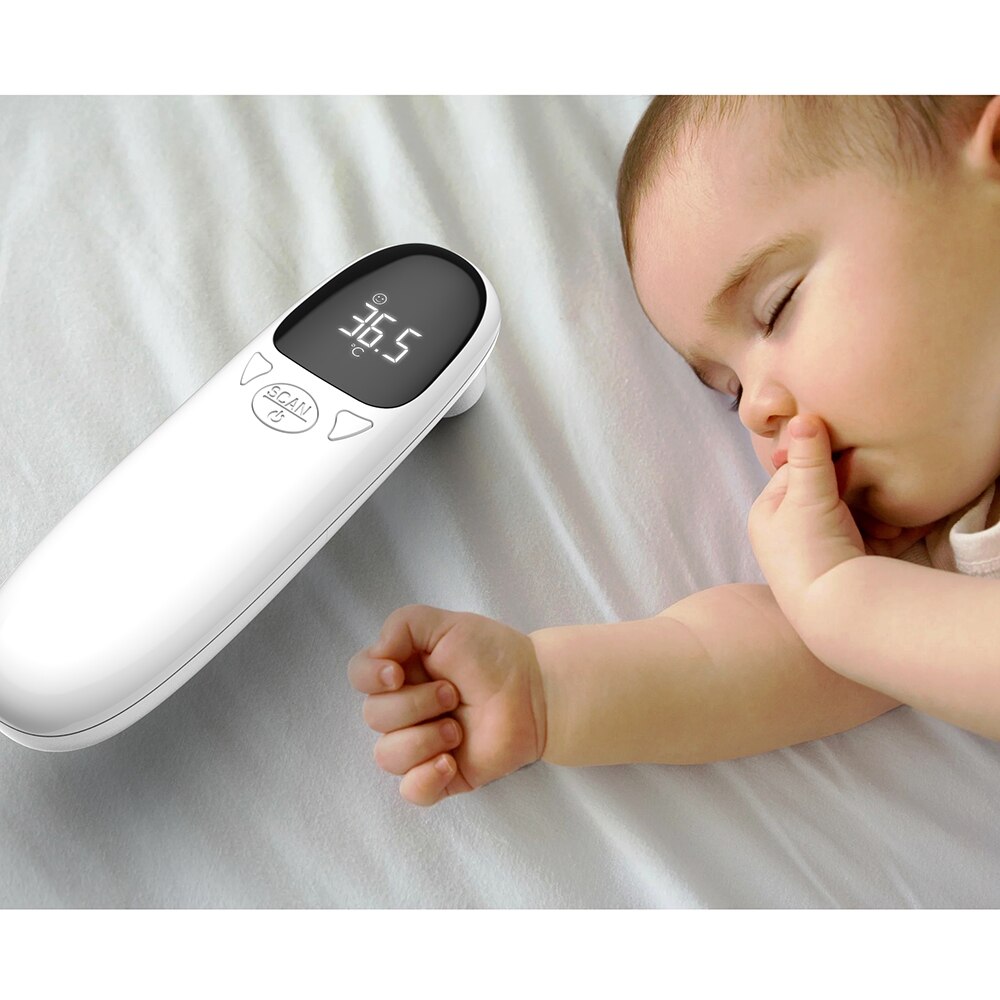 Infrarood Thermometer Voorhoofd Thermometer Non Contact Thermometers Hoge Precisie Handheld Temperatuur Meter Voor Kind Volwassen