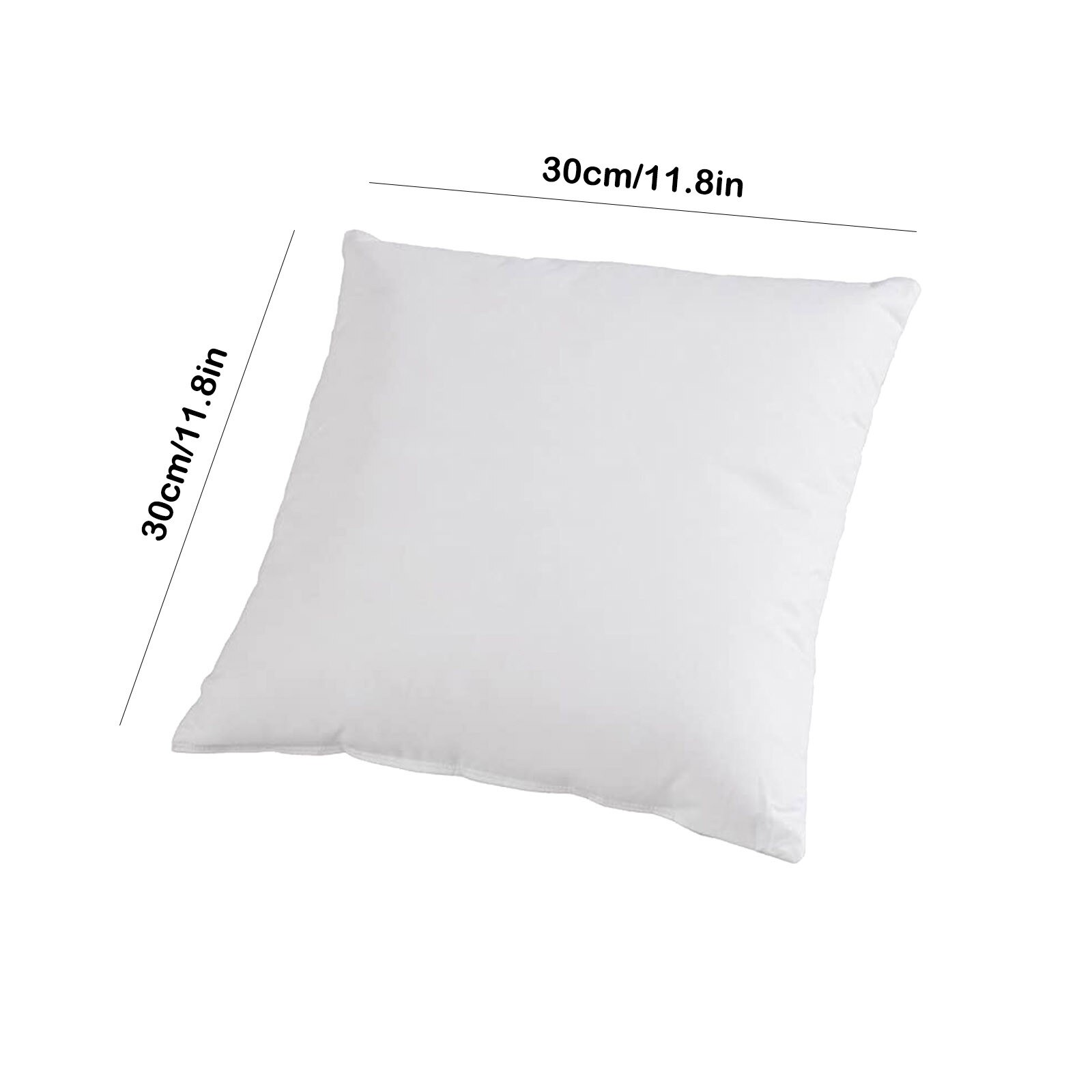 Home memory pillow plush polyester fiber soft, breathable, warm and comfortable pillow with woolen cloth pillow as a: 30x30cm