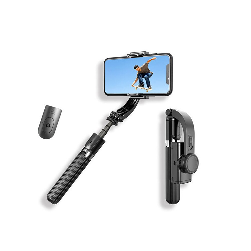 Handheld Gimbal Stabilisatoren Selfie Stock Stativ Erweiterbar Anti-schütteln praktisch Stock Stativ Mit Bluetooth Fernbedienung