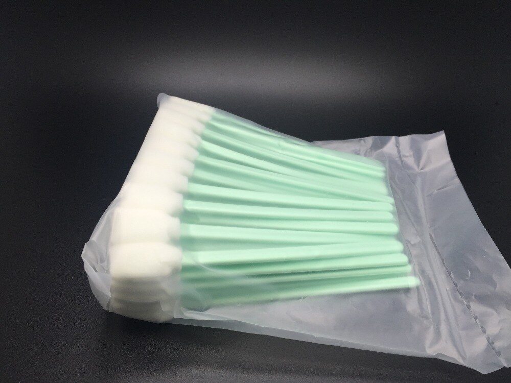 Good chemical resistance of big ink brush Inkjet printer cleaning swab cleaning brush