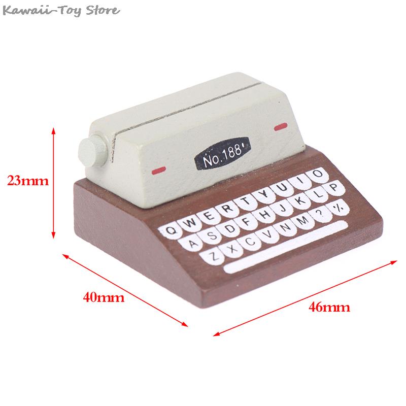 Juego de muebles para casa de muñecas en miniatura, Mini Kit de juguete, accesorios, TV, cocina, nevera para el hogar, juego de simulación para niños, estatuilla Diy