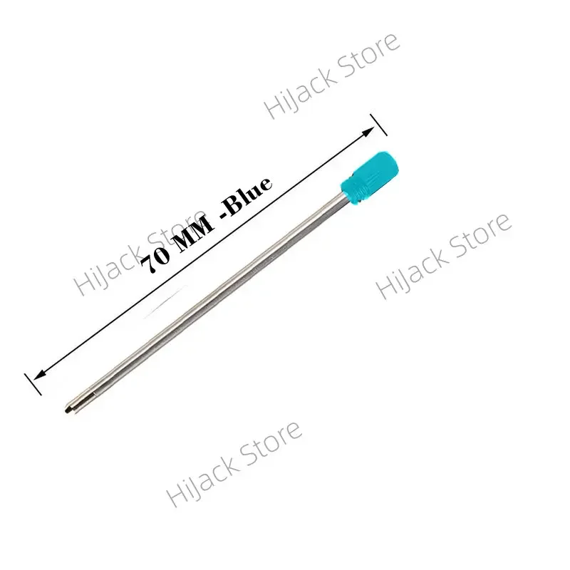 10pcs Pen Refills Blue Red Black Ink for Parker School Office Stationery Supplies 11.5 11.3 10.9 10.8 10.7 99 98 90 70 Refill: Tangerine