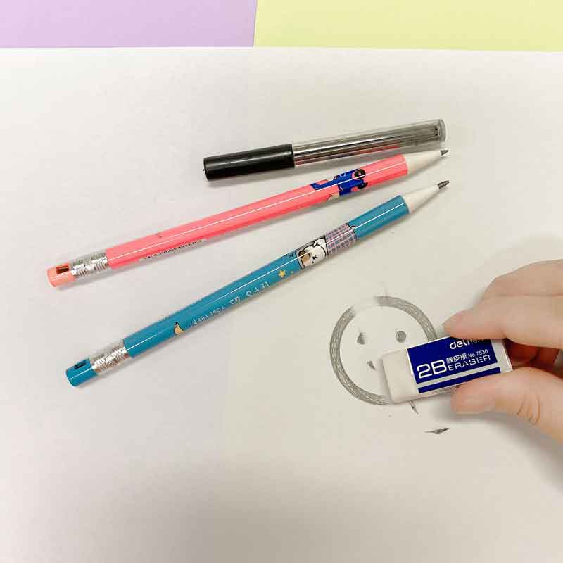 Cute Mechanical pencil Set 2.0mm 2B Drawing Writing Activity Pencil With Refill Office School Kawaii Stationery 4/27Pcs/lot
