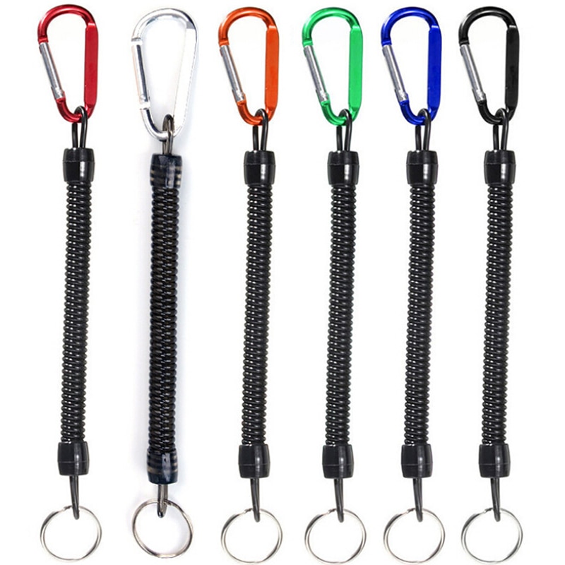 5 pièces/lot escalade mousqueton corde canotage Kayak Camping sécurisé mousqueton serrure sécurisée outils avec ressort