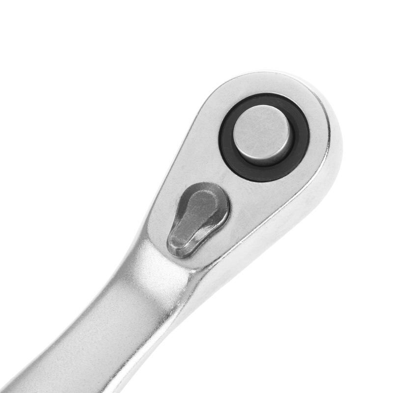 50LB 1/4" Ratchet Socket Wrench 72 Teeth Auto Quick Release Square Head Drive Spanner