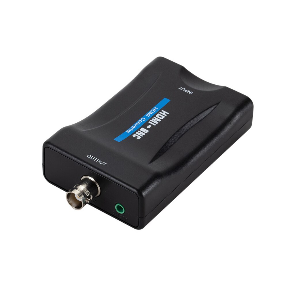Hdmi-kompatibel med bnc kompositt video signal omformer adapter vhs dvd spiller kompis/ntsc