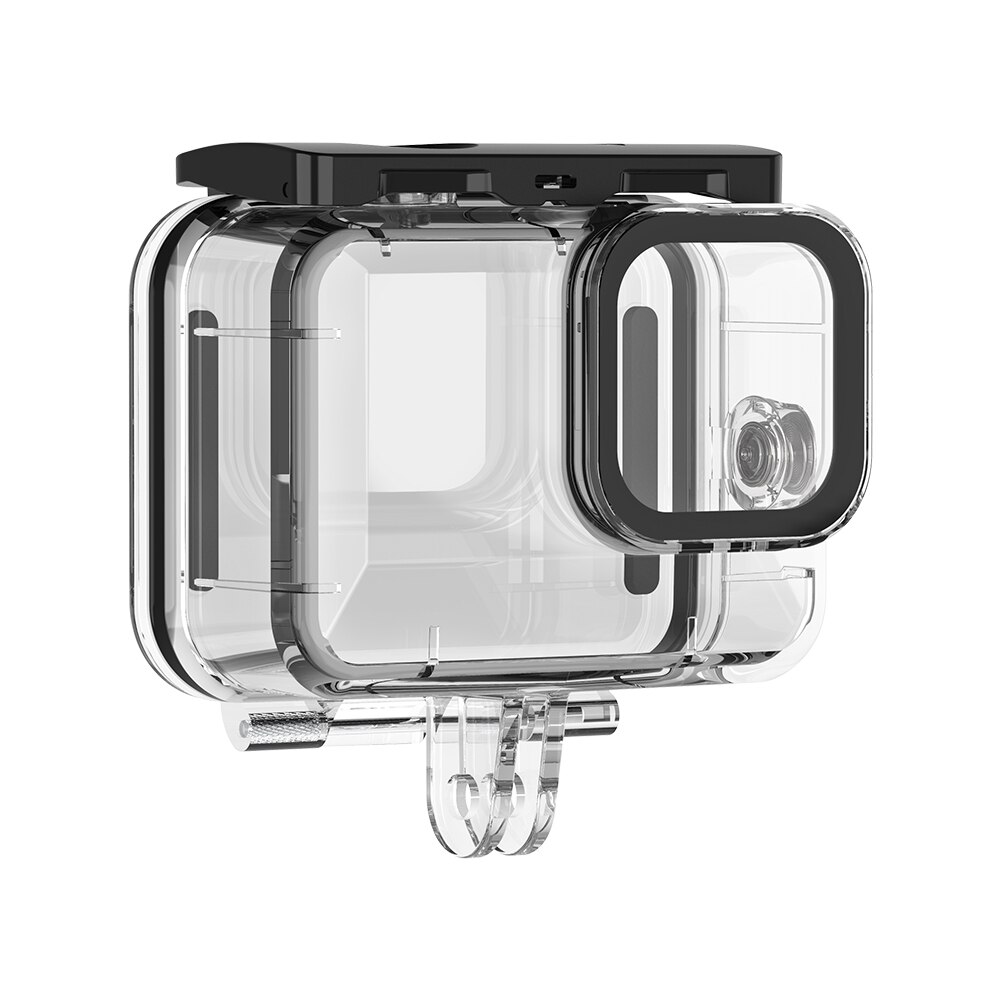 Carcasa de buceo impermeable para Gopro Hero 9 Cámara de Acción negra sumergible 50M caja de protección para Gopro 9 Accesorios: Default Title