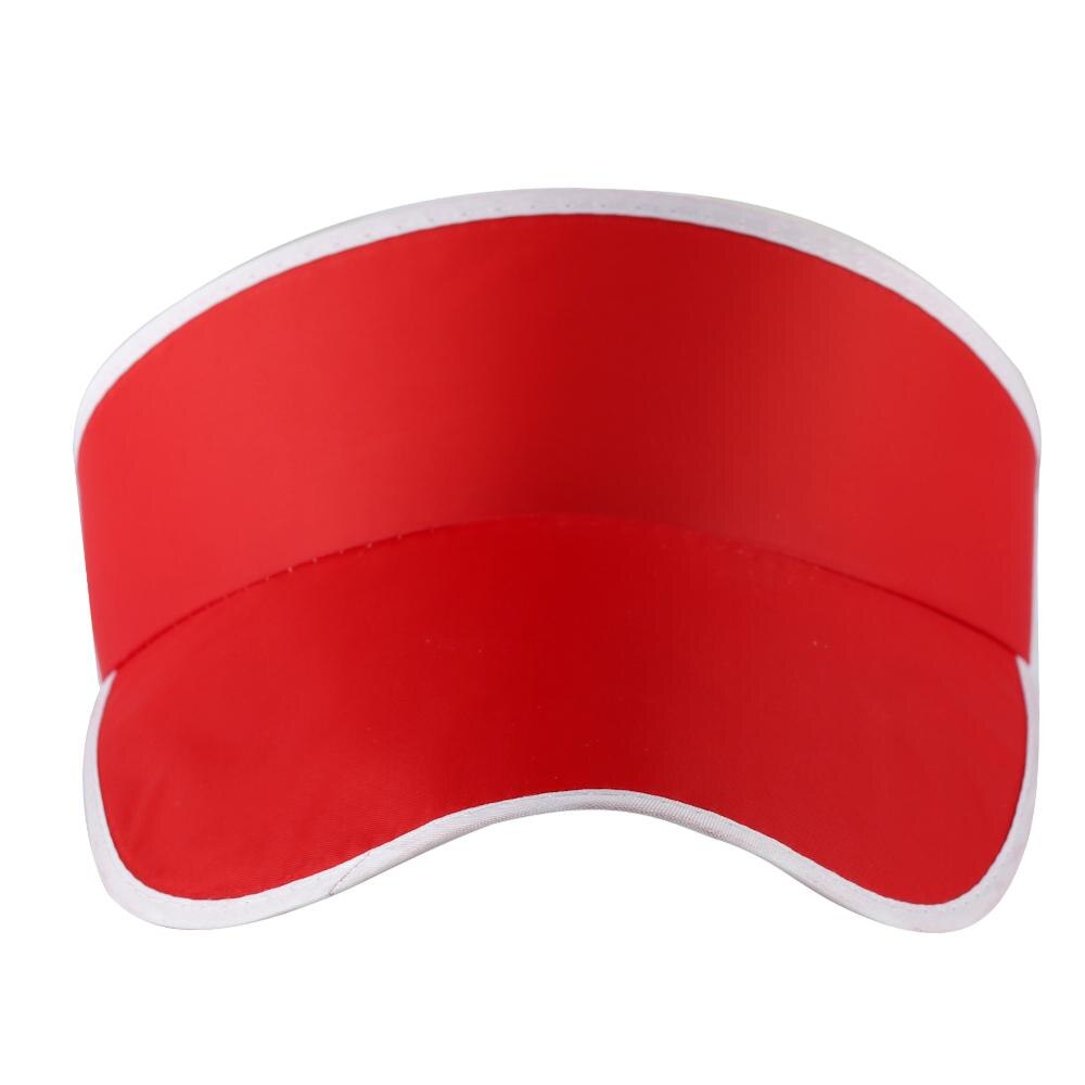 Rød air top cap sommer sport visir til mænd orange poly mesh hat til kvinder tennis kvinders hip hop snapback masculino gorra