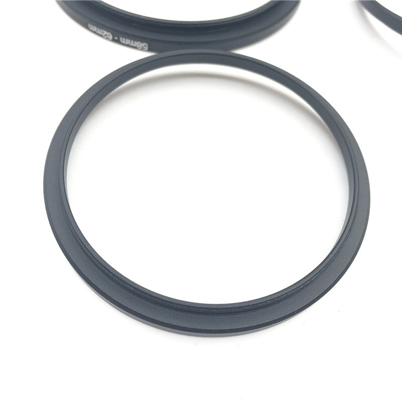 Metal Step Up Rings Aluminum Universal Lens Adapter Filter Set 37-49-52-55-58-62-67-72-77-82mm