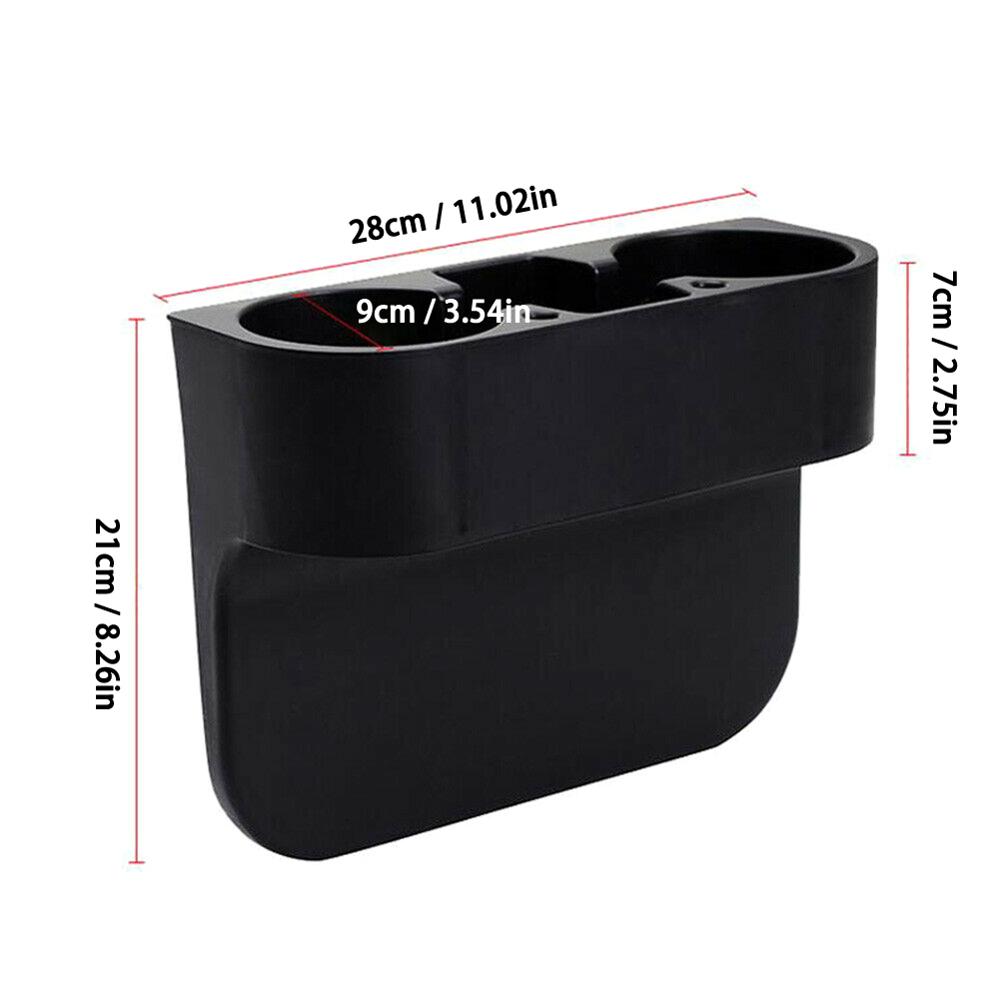 ABS Car Center Console Box Organizer Food Tray Drink Holder Water Cup Holder Storage Box Car-styling Drink Beverage Holders