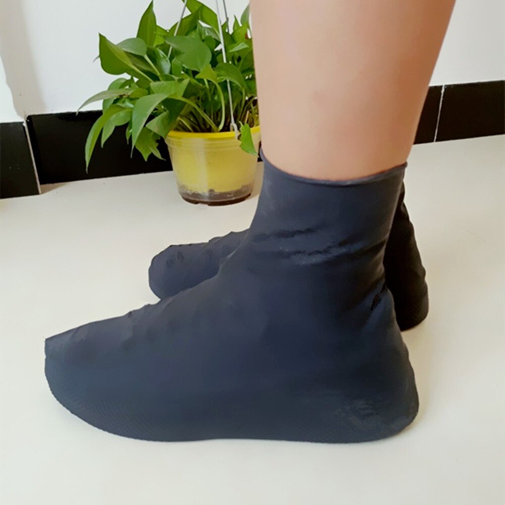 Silicone Material Unisex Shoes Protectors Waterproof Shoe Cover Rain Shoe Covers Rain Boots Indoor Outdoor Rainy Day Foot Cover
