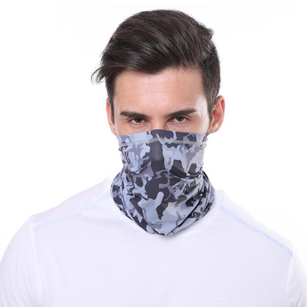 Cycling Scarves Outdoor Sport Cycling Bandanas Camping Hiking Washouts Headwear Magic Cold Sense Ice Silk Scarf: 17