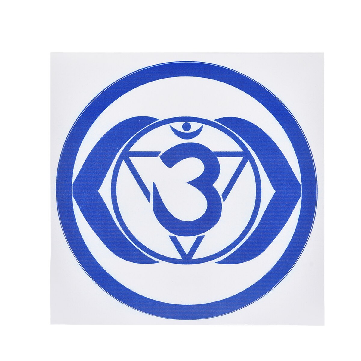 Chakras Wallpaper Stickers Mandala Yoga Om Meditation Symbol Wall Decals Chakra Home Decor Wall Decoration Wall Decal