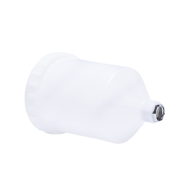 1PC 600ml Plastic Sprayer Cup Air Gravity Feed Spray Paint Pot Fast Mover Thread Connector for Spray Gun Tools