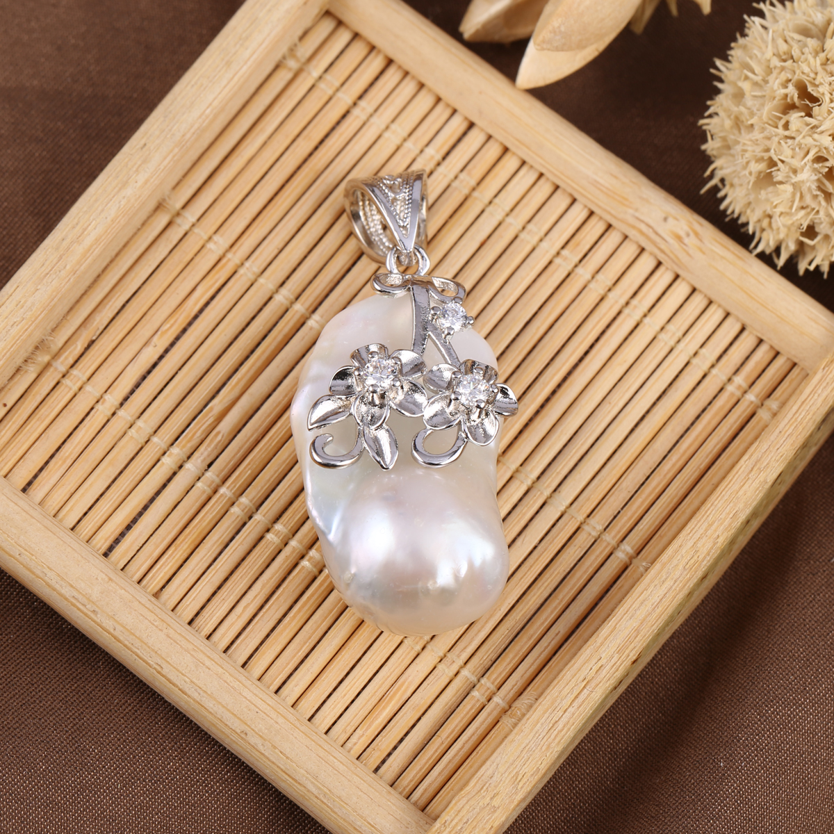 Pendentif en Perle Blanche Baroque d'Eau Douce Naturelle, Bijoux de 30x20mm, Collier de Bricolage, Boucles d'Oreilles, Accessoires, pour Femme