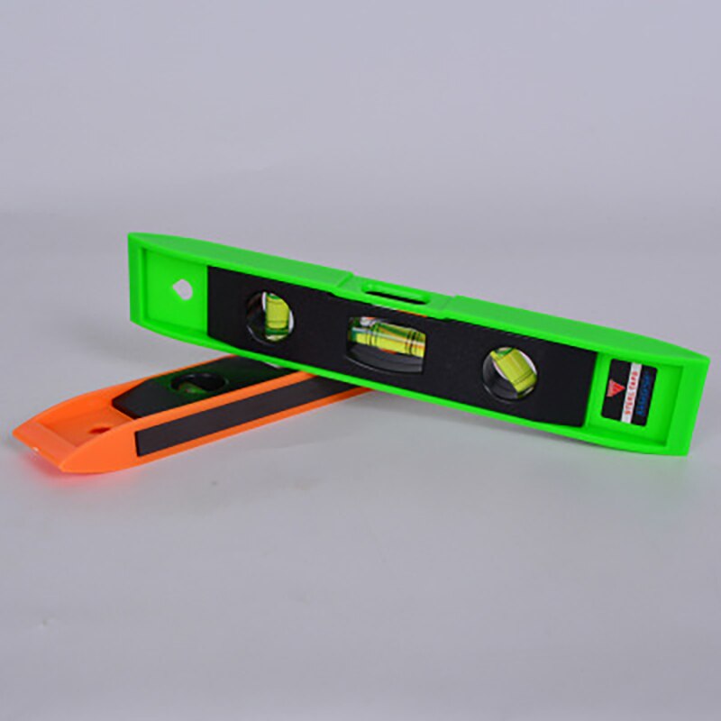 3 Bubble Spirit Level Portable Level Ruler Bubble Ruler Magnetic ABS Shell Vertical Horizontal Bubble Level Pocket Level Tool