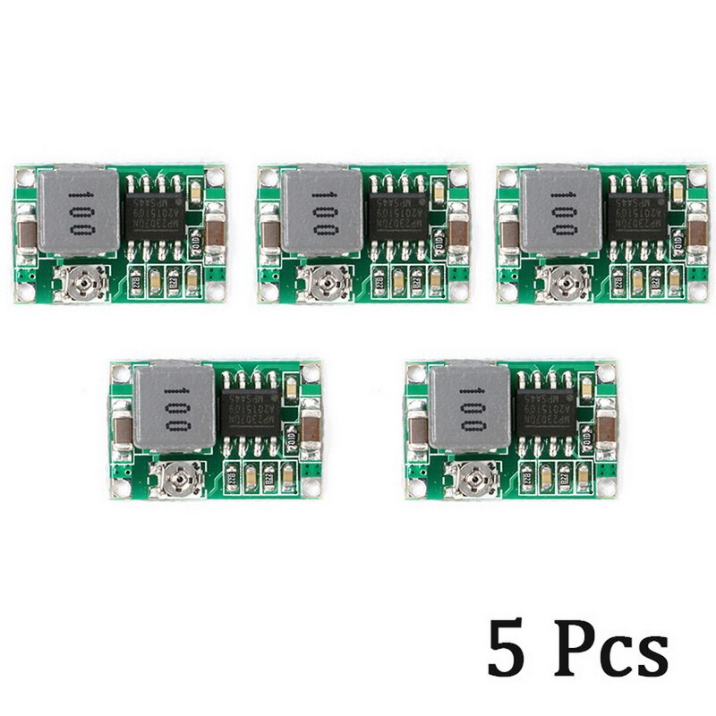 1 st / 5 st /10 st 3a mini dc-dc steg ned omvandlare voltregulator 5v-23v to 3. 6v 9v 12v 340 khz 10 st: 5 st
