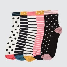 Trendyol Printed 5'li Package Knitted Socks TWOAW21CO0138