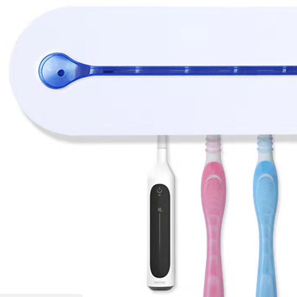 Tandenborstelsterilisator automatische tandpasta dispenser antibacteriële uv-licht ultraviolet dispenser tandenborstelhouder mondreiniger