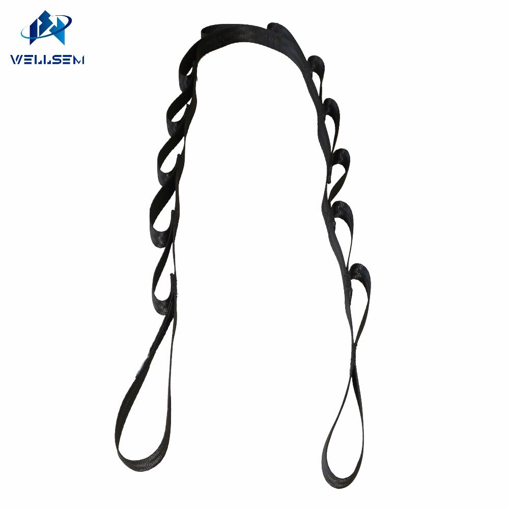 Hammock strap 12 Point Daisy Chain with Easy Loop Heavy Duty Adjustable Suspension sling