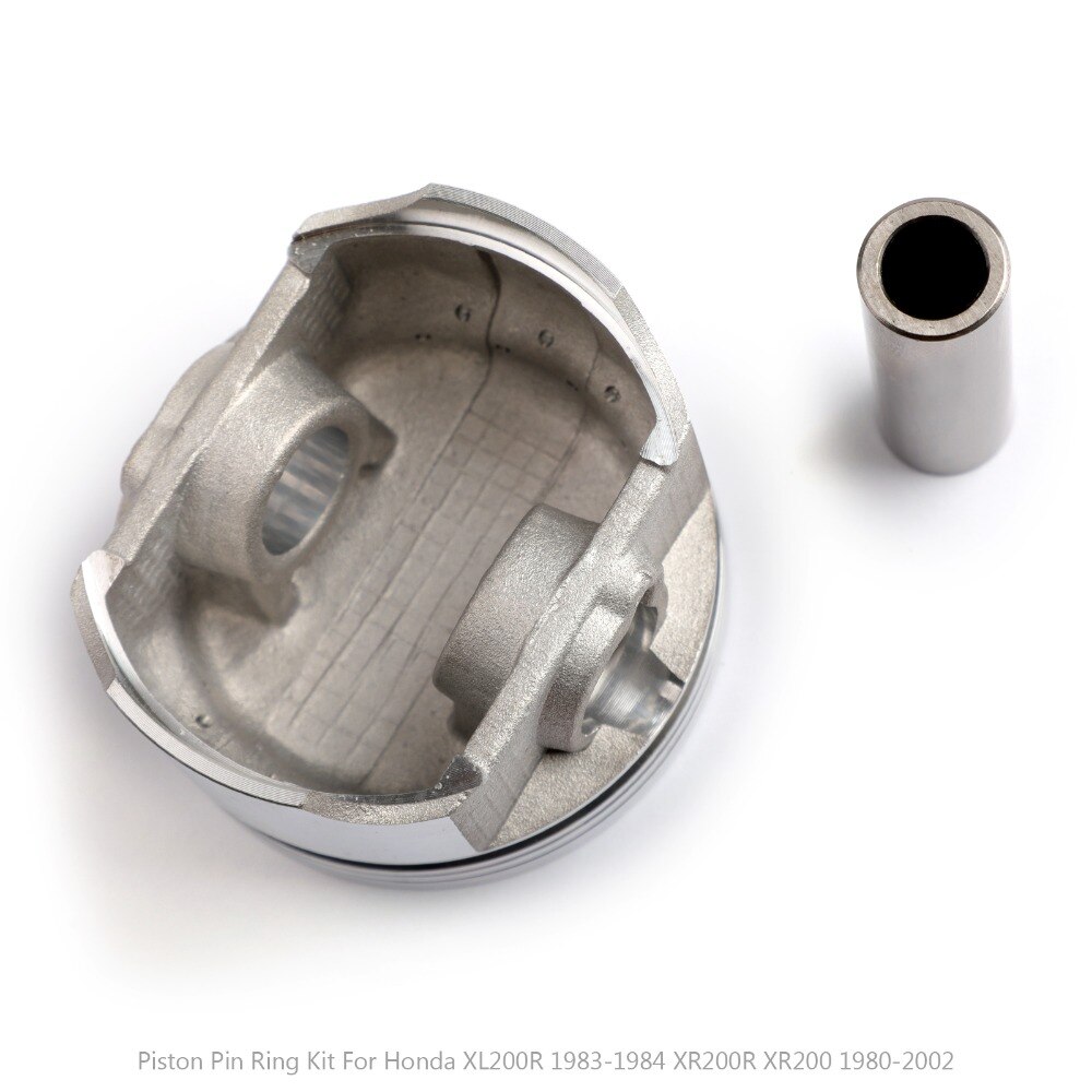 Artudatech pasuje robić Honda XL200 XR200R XR200 1980-2002 STD Ø65.50MM zestaw tłoka + 0.25 + 0.50 13011-KT0-305 części zamienne robić motocykli
