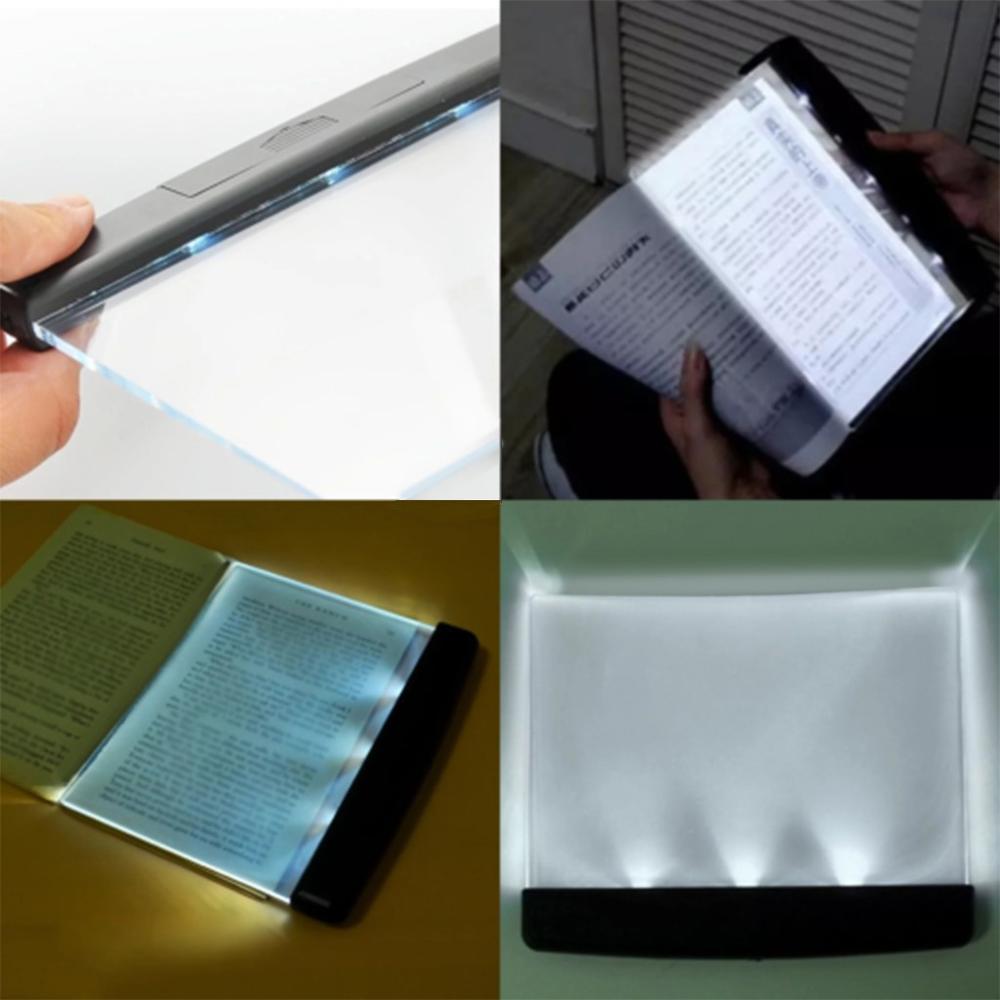 Leeslamp Led Book Light Reading Nachtlampje Draagbare Reizen Panel Led Bureaulamp Voor Thuis Indoor Kids Slaapkamer Для книг Tdh