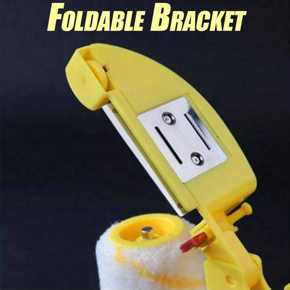 Verf Roller Multifunctionele Huishoudelijke Gebruik Muur Decoratieve Verf Roller Tool Tool Penselen Schilderen Borstel Inpakken Set Thuis B3J8