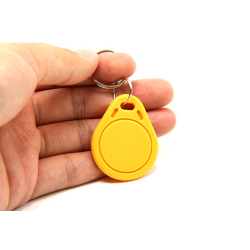 100Pcs Multicolor Ic-Uid Tag Herhaald Wissen Sleutelhanger Veiligheid Bescherming Toegangscontrole Tool Verwisselbare 13.56Mhz Ic Tag keyfob