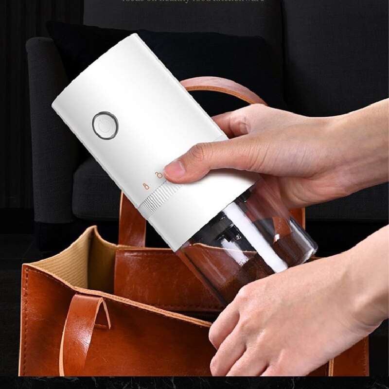 KATA Electric Coffee Grinder Automatic Beans Mill Portable Espresso Machine Maker for Cafe Home Travel USB Rechargeable