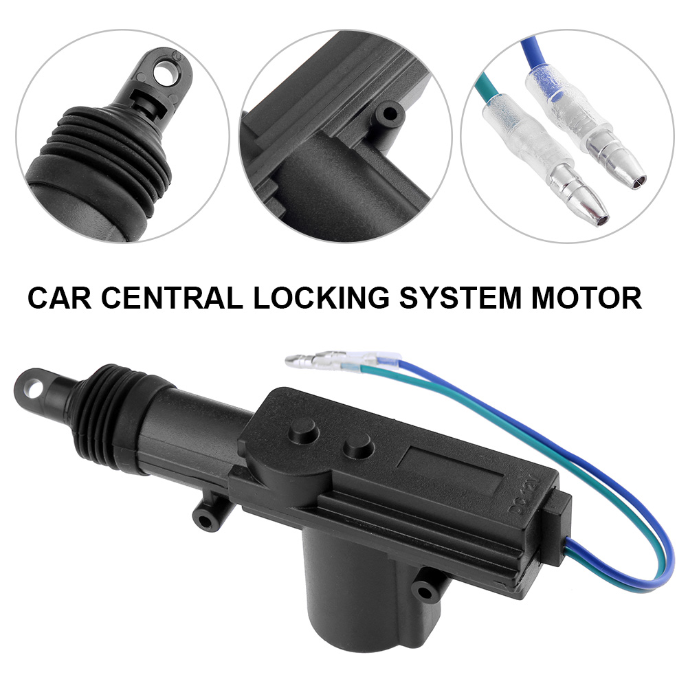 12V 2/5-Draad Auto Vergrendeling Actuator Auto Auto 'S Centrale Deurslot Motor Kit Voor Voertuig Elektrische Deurslot Auto-Accessoires
