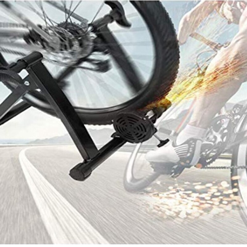 Soporte de bicicleta compatible con bicicletas de 24 a 29 pulgadas, pincho trasero para rueda trasera de liberación rápida, brocheta para entrenamiento de bicicleta interior