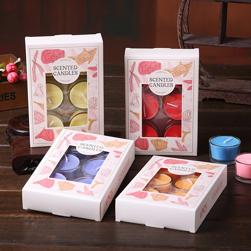 Smokeless Classical Romantic Birthday Wedding Candles Smell Good Scented Candles