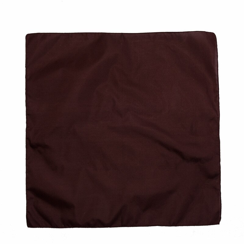 Unisex Hip Hop 100% Cotton Bandana Square Scarf 55 Cm*55cm Black Red Paisley Headband Printed for Women/Men/Boys/Girls: Brown