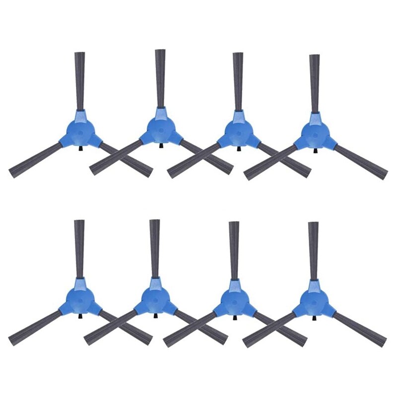 8Pcs Replacement Side Brushes for Coredy R300 R550(R500+) R650 R700 R3500, GOOVI 1600PA, Bagotte BG600, IMartine 1600PA: Default Title