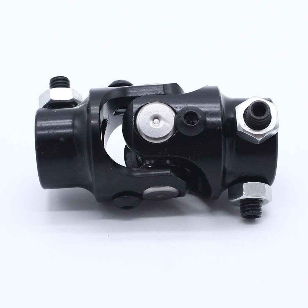 Light Black Directional String Coupling 3 / 4-36 Spline X 3/4" Dd Black Steering U-shaft Coupling for Mustang Ii Power Stand