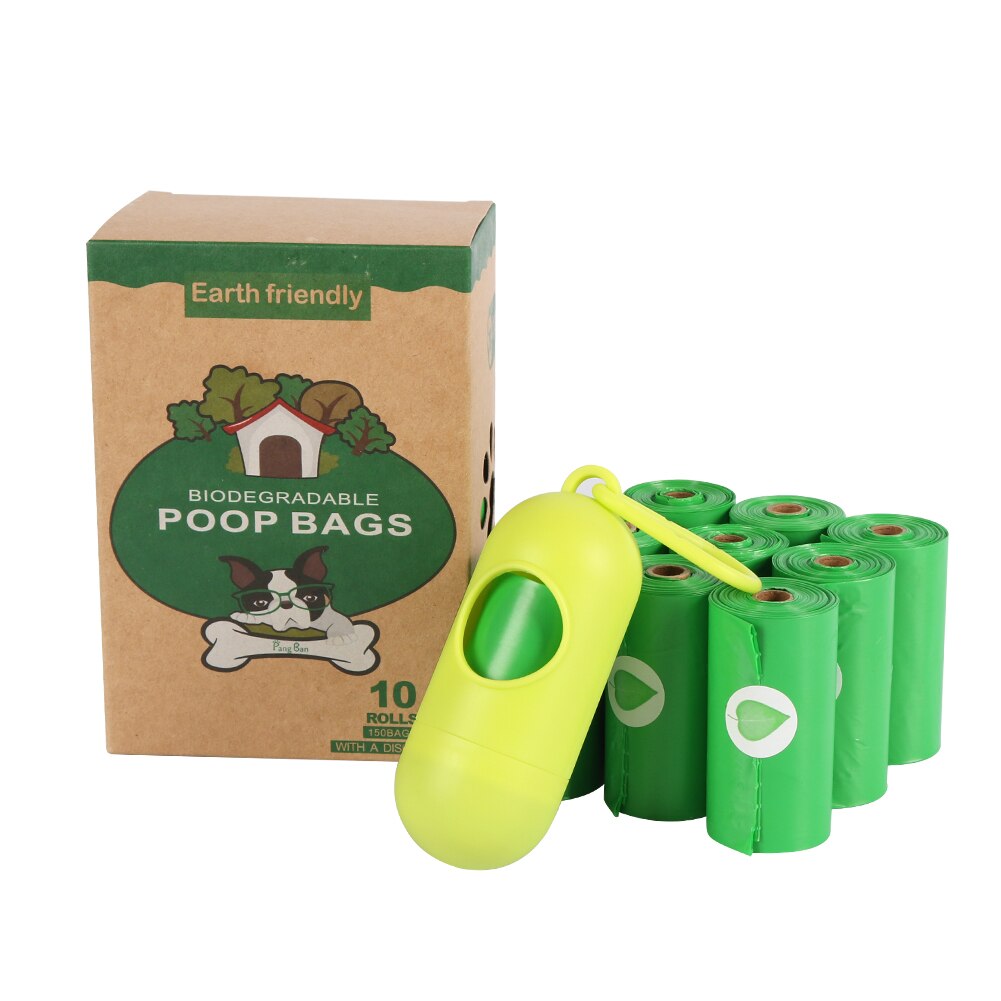 Dog Poop Bags biodegradable Earth-Friendly Dog Waste Bags Dog Pooper Scooper Several colors to choose: 10rolls
