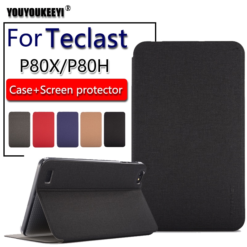 Nowe etui do tabletu Teclast P80X obudowa z podstawką jesień obudowa ochronna dla teclast P80H 2019 8.0 cal pokrowiec ochronny na Tablet + prezent