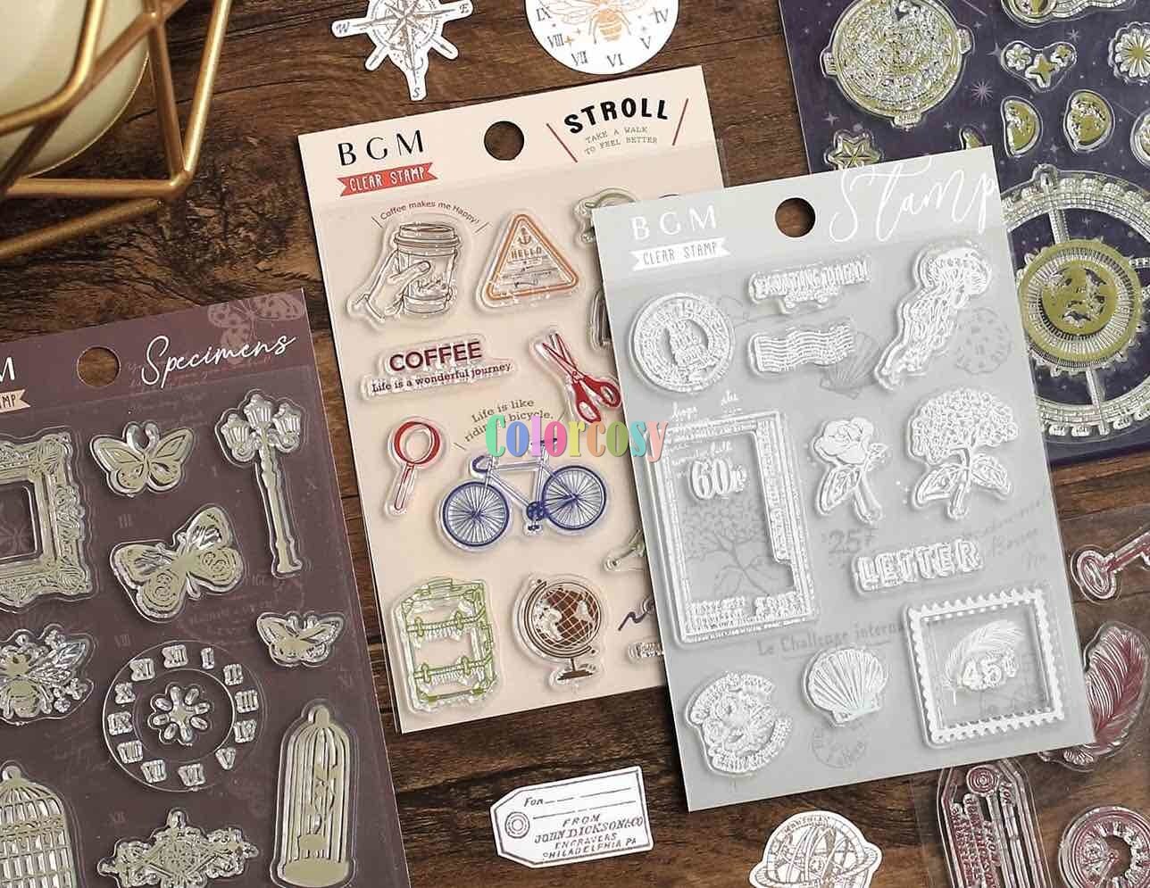 Clear Stamp Set For Card Making & Scrapbooking - Kenya