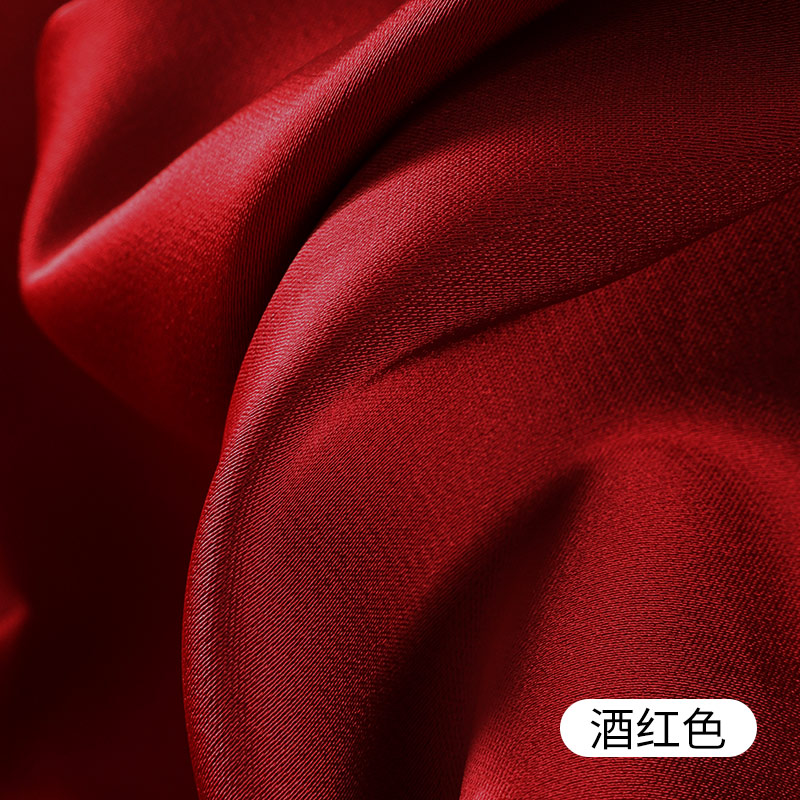 Tela de satén mate resistente a las arrugas, gruesa, 150x50/200cm, para ropa de , vestido, pijamas, telas decorativas de fondo